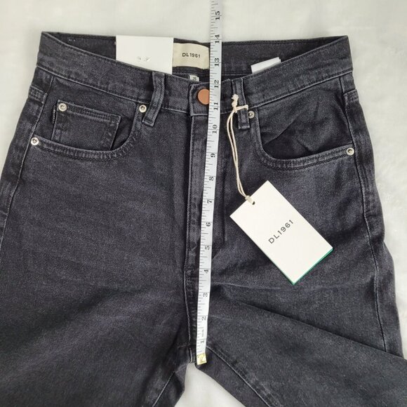 DL1961 Enora Cigarette 29” Women's Jeans - Black - Picture 11 of 12